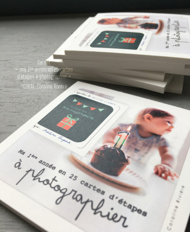 cartes d'étapes naissance première année de bébé