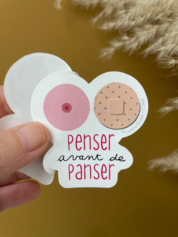 sticker prévention cancer du sein